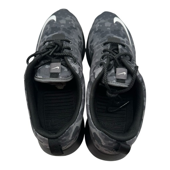 Nike Rosherun NM FB Running Shoes Men Sz 11.5 Dark Grey Camo Sneakers 685196-001 - Picture 9 of 15
